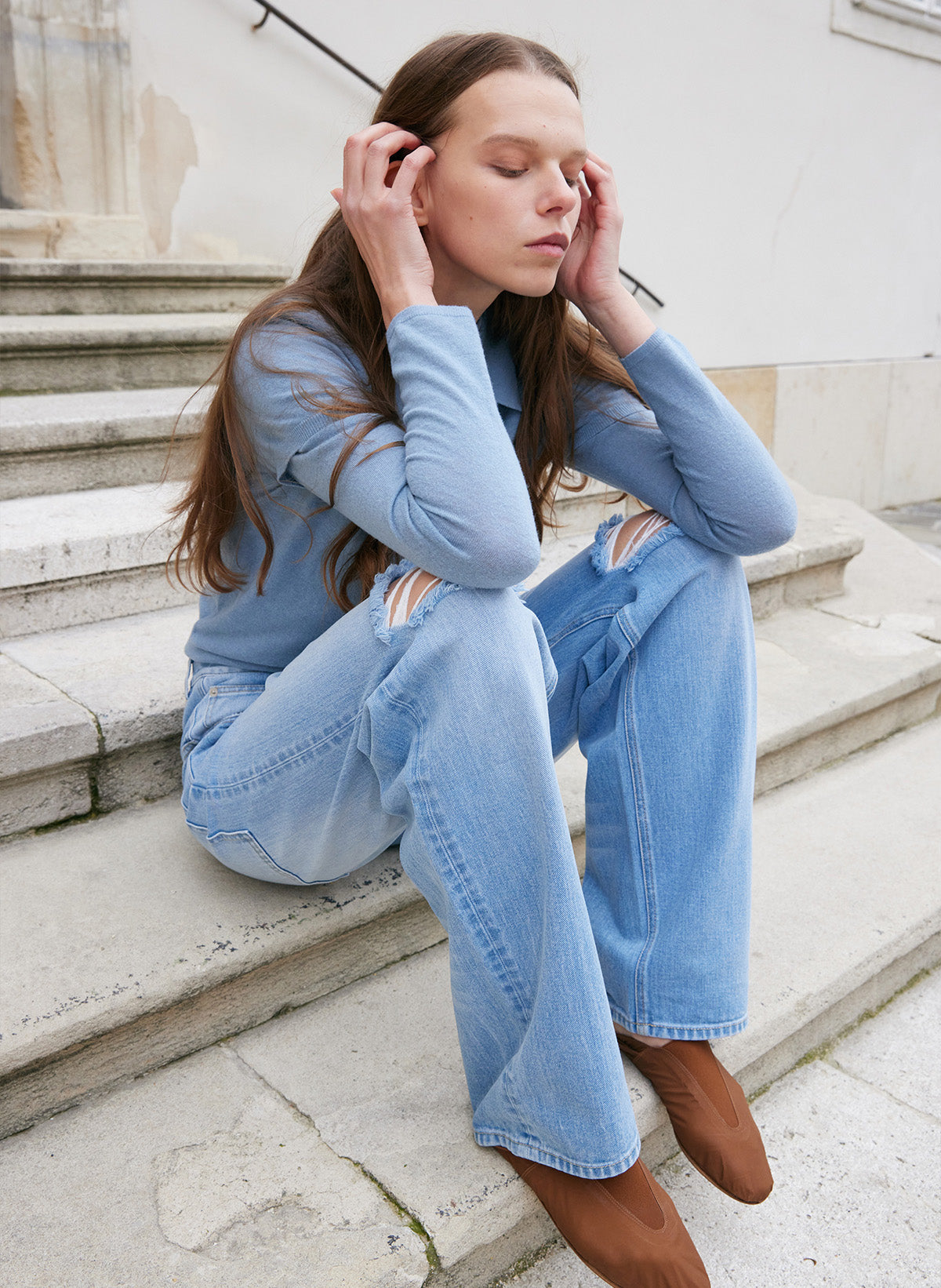 Vintage Wash Denim Ryder Jean – Tibi Official