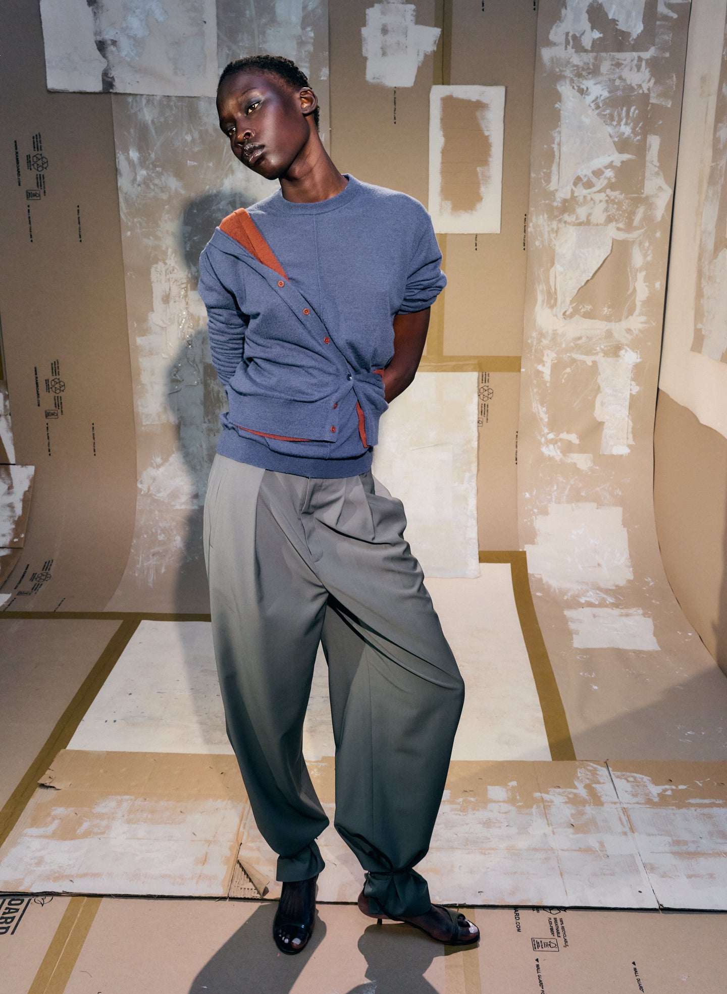 Skinlike Mercerized Wool Crewneck Pullover – Tibi Official