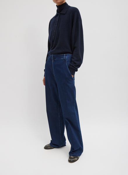 デニム・ジーパン Burberry Indigo Jeans With Turn-Ups Burberry Indigo jeans with turn-ups | TheDoubleF