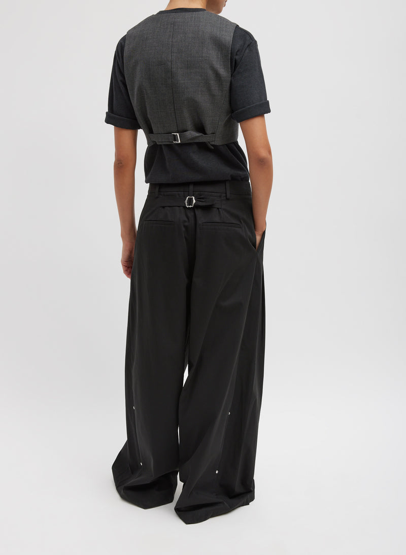 TIBI NWT Bio Twill Triple Pleat Pant, SIZES 4 khaki