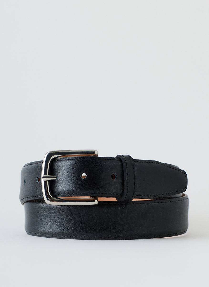Classic Men's Dress Belt - Simple & Timeless Leather Belt For Casual Or Formal Wear