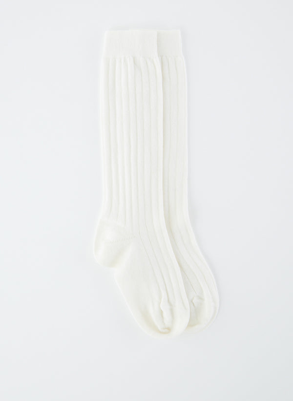 Cashmere Socks - White-1