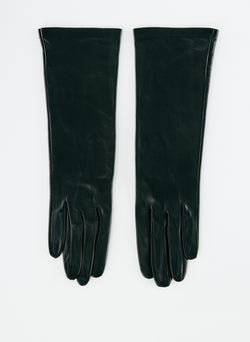 Leather Glove - Short Black-2
