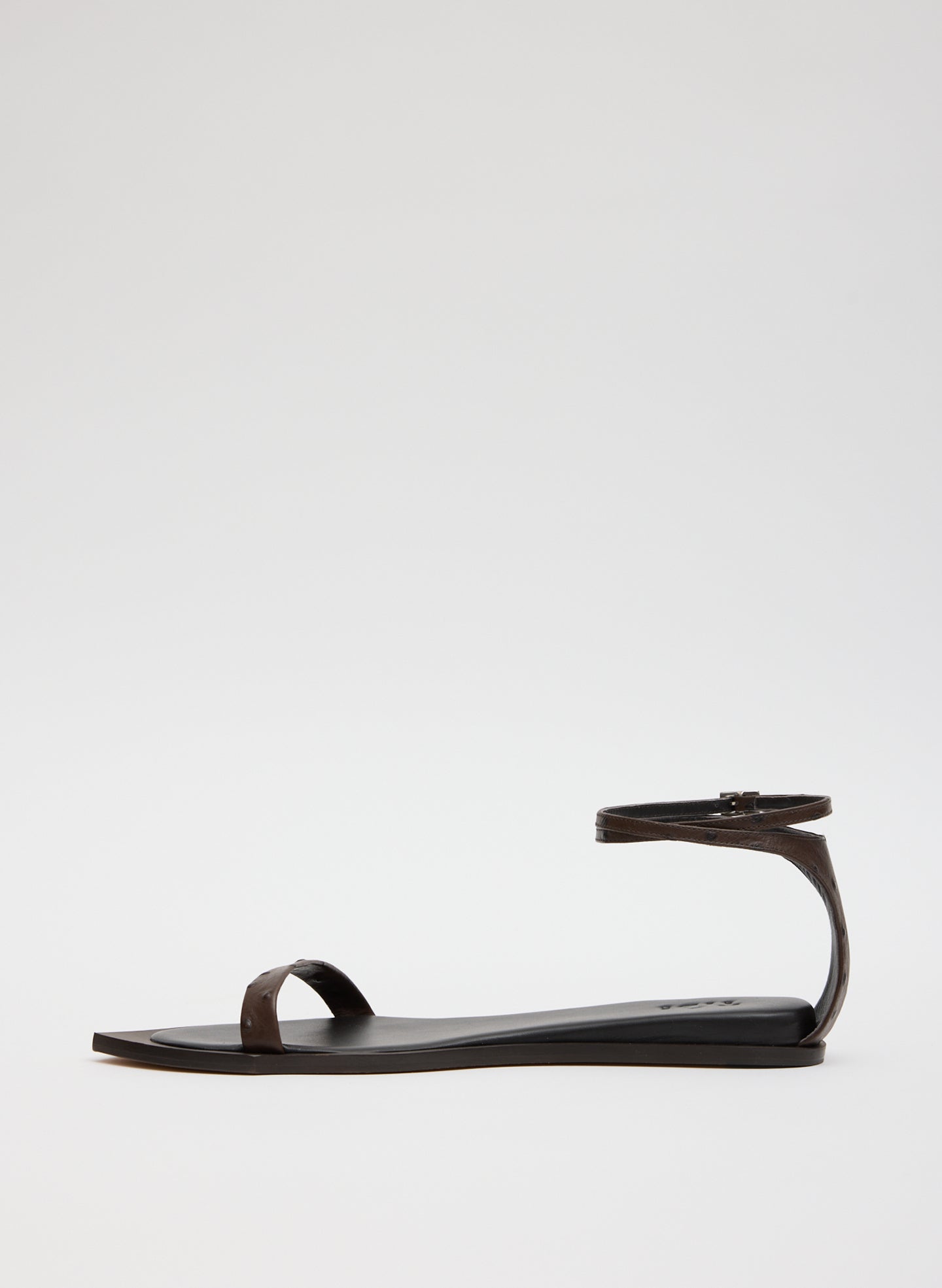 Ostrich Print Aldwyn Sandal – Tibi Official