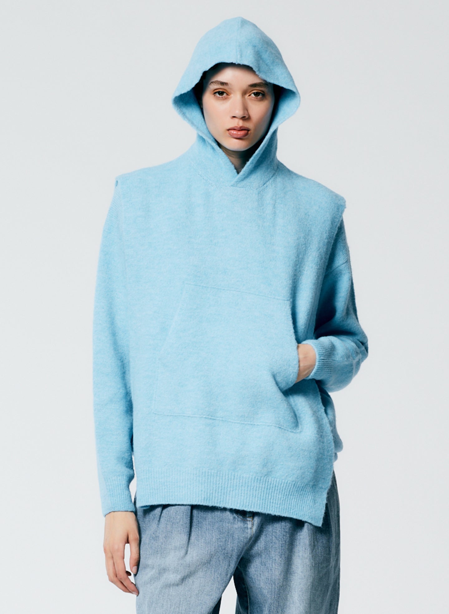 Douillet Hooded Dickie - Maldives Blue-1