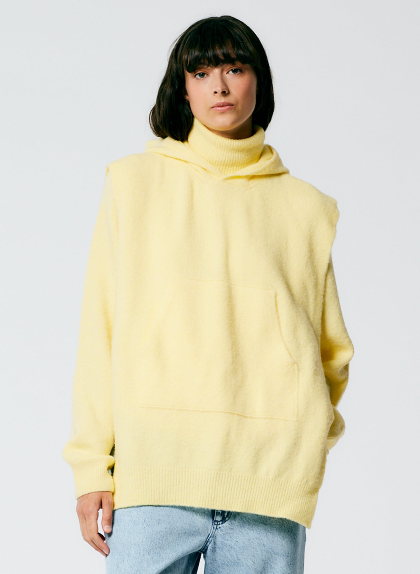 Douillet Hooded Dickie - Yellow-1