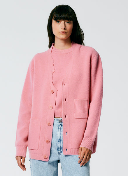 THE TOÉ | PARASOL KID MOHAIR CARDIGAN NEW IN 4.8 21:00- SIZE