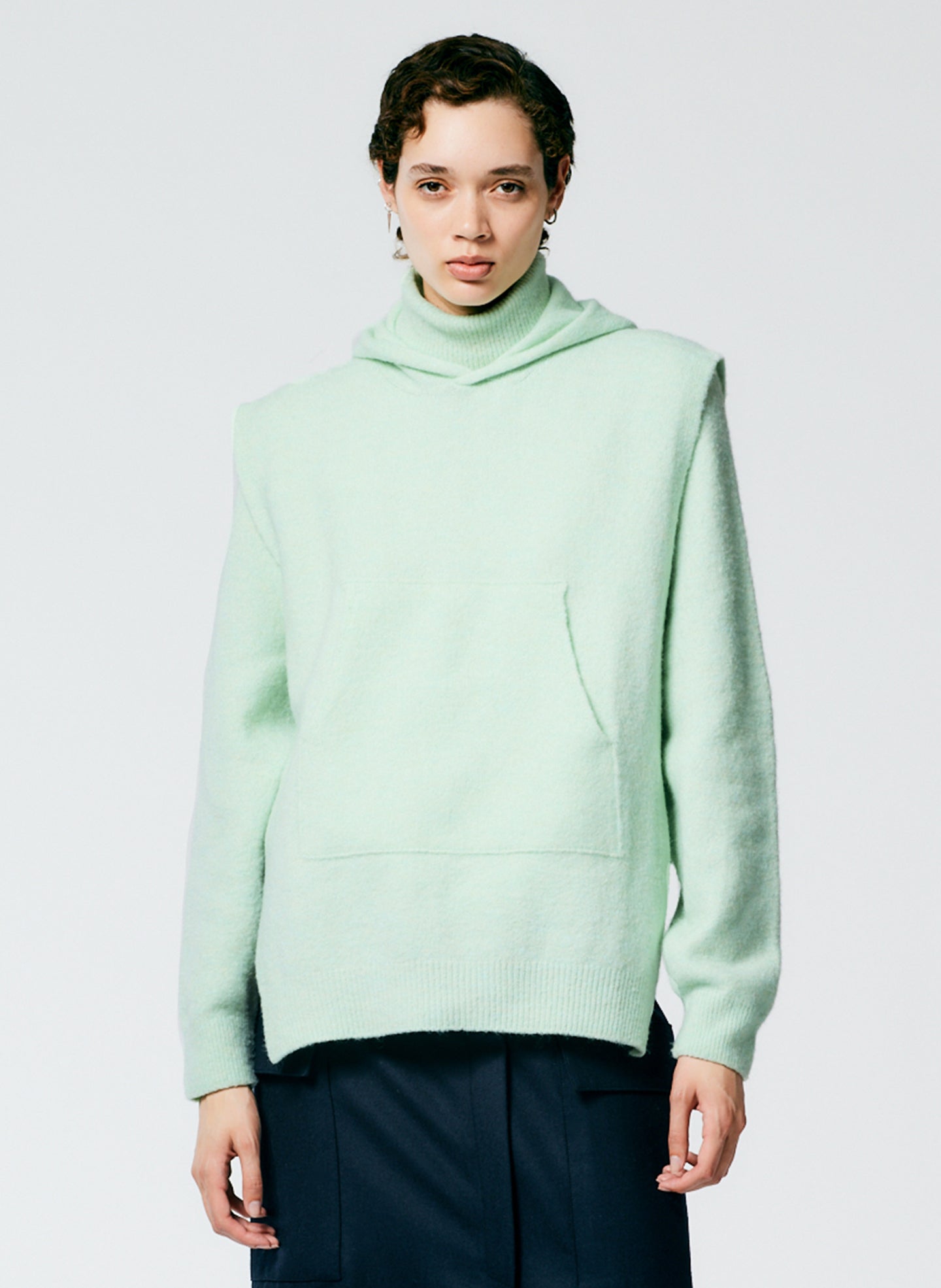 Douillet Hooded Dickie - Pale Mint-1