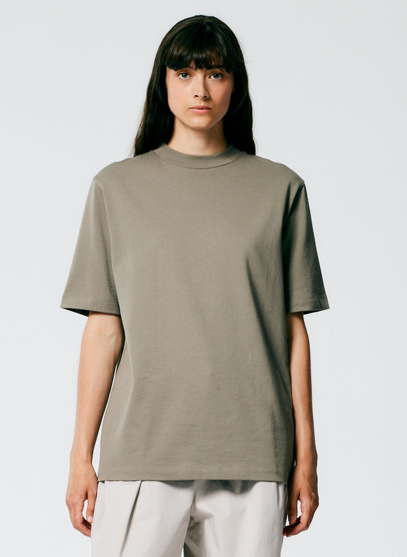 티비 Tibi Perfect Unisex T-Shirt,Basalt