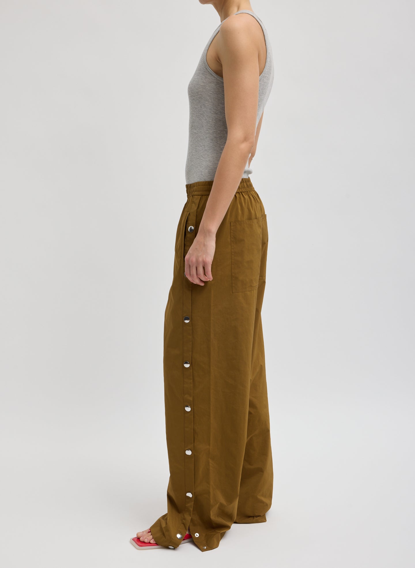 Nylon Snap Jogger – Tibi Official