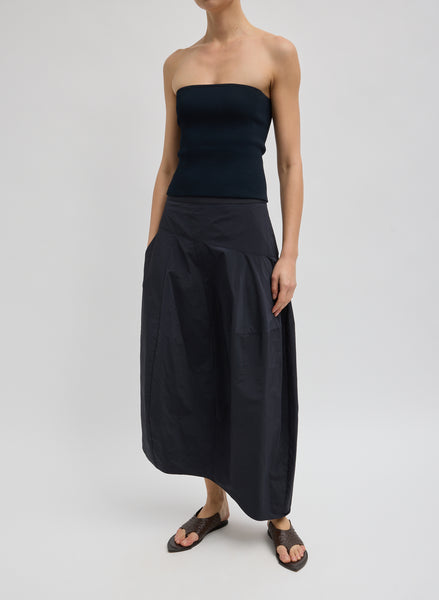 Nylon Asymmetrical Balloon Skirt – Tibi Official