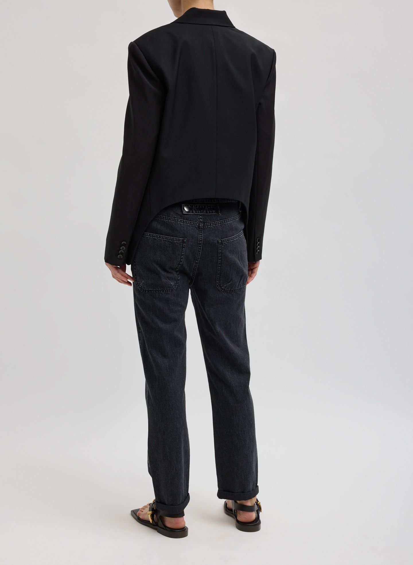 Tropical Wool Dennis Cutout Blazer – Tibi Official