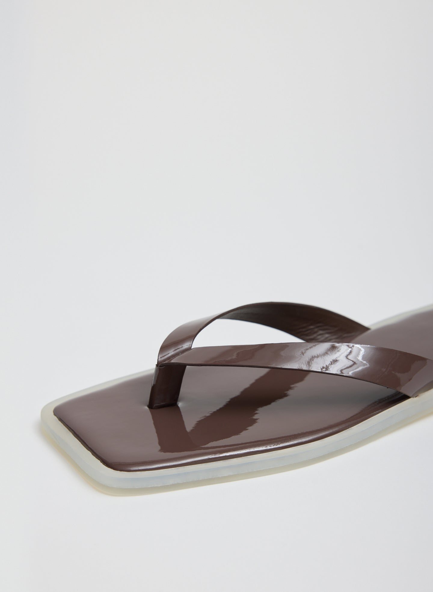 Brown Arnie Sandal - closeup of straps
