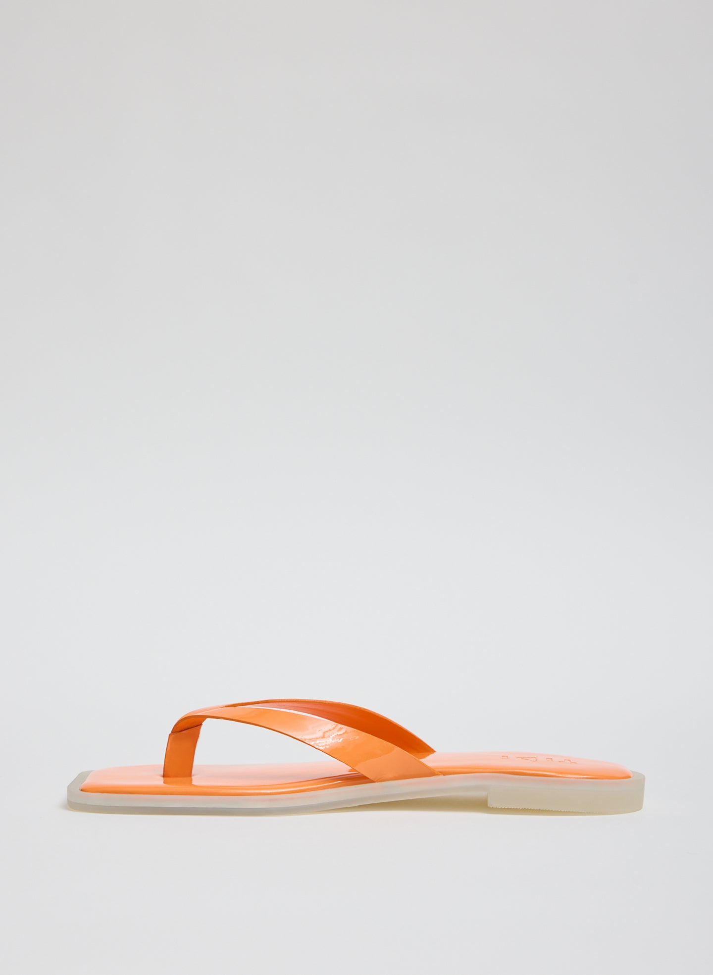 Tangerine Arnie Sandal - side view