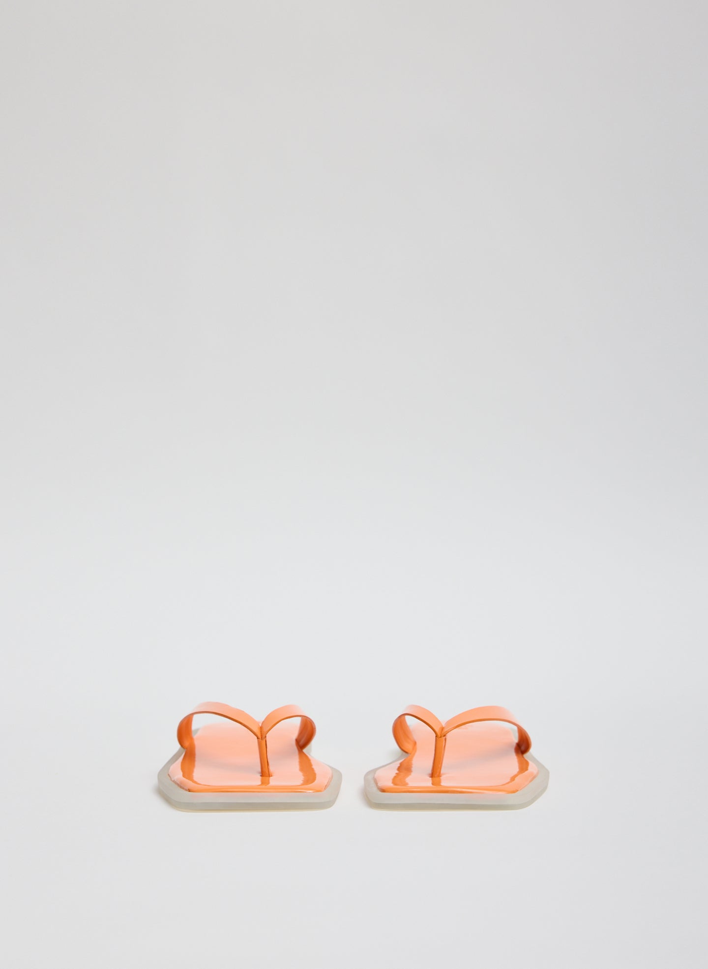 Tangerine Arnie Sandal - front view
