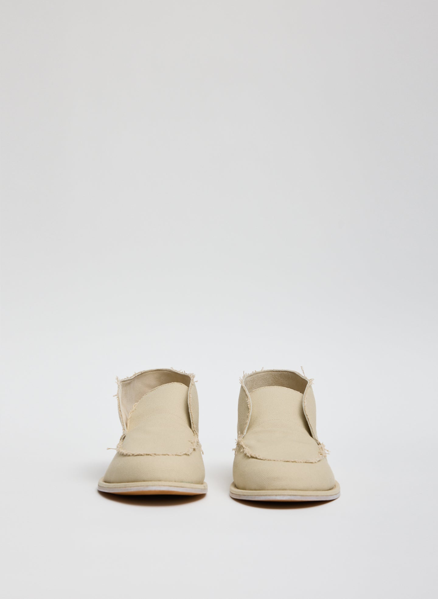 Sand Canvas Harry Chukka boot - front view