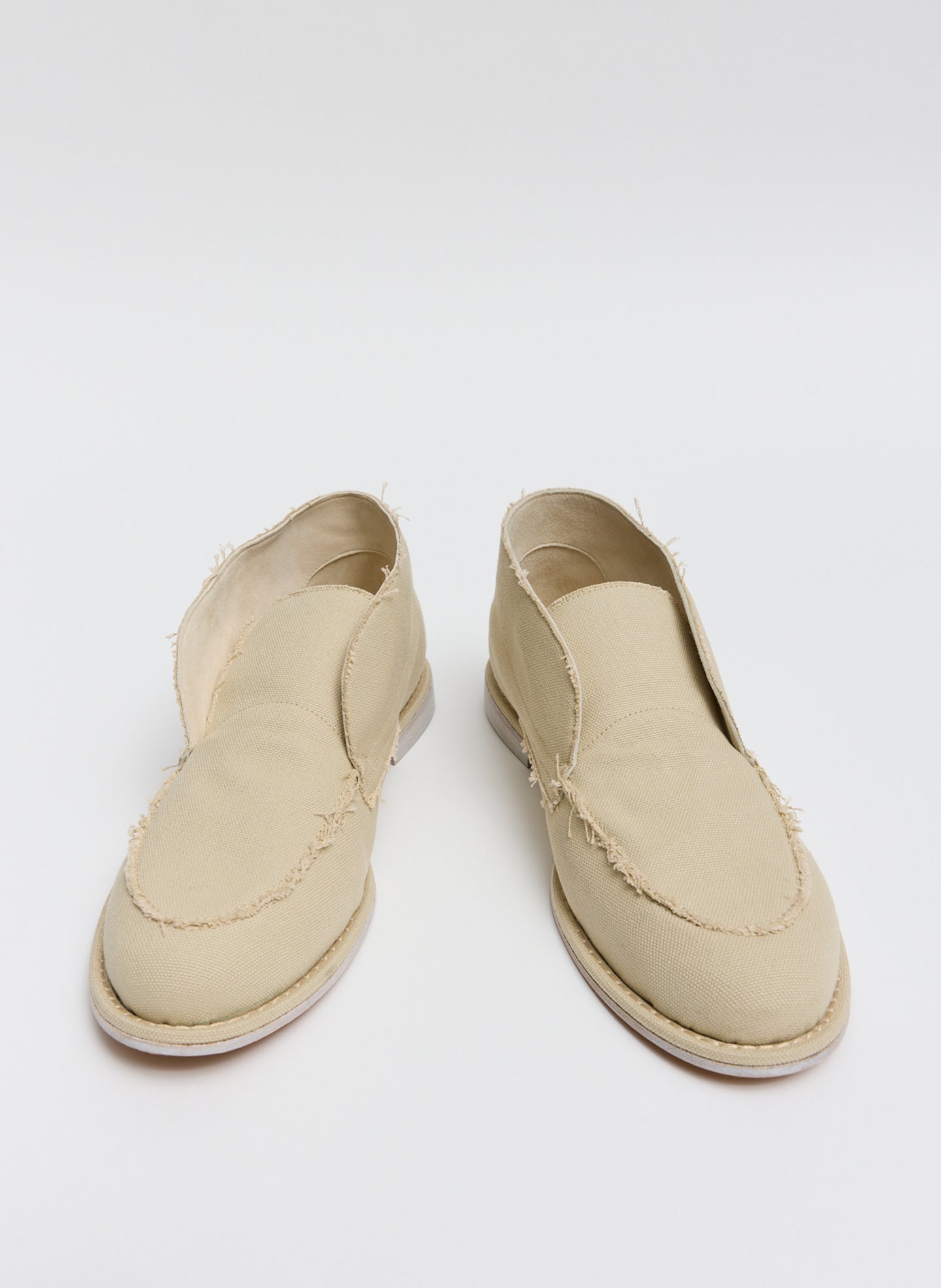 Sand Canvas Harry Chukka boot - front view