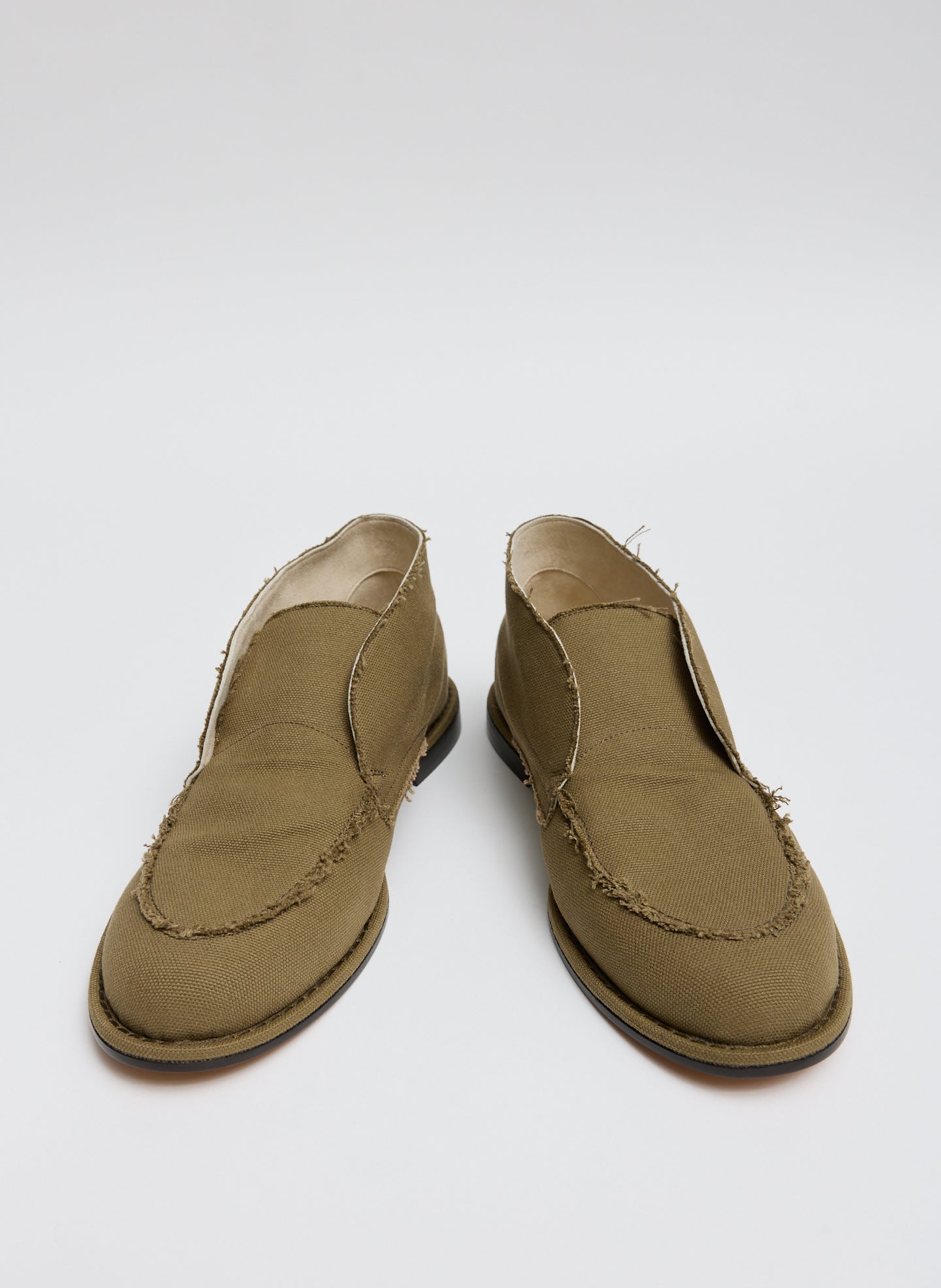 Tan Canvas Harry Chukka Boot - front view