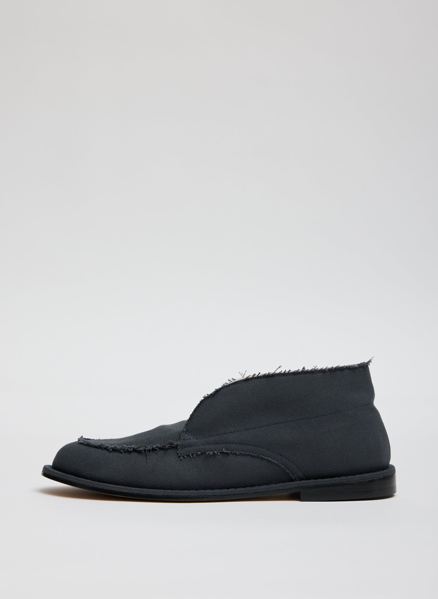 Dark Grey Canvas Harry Chukka Boot - side view