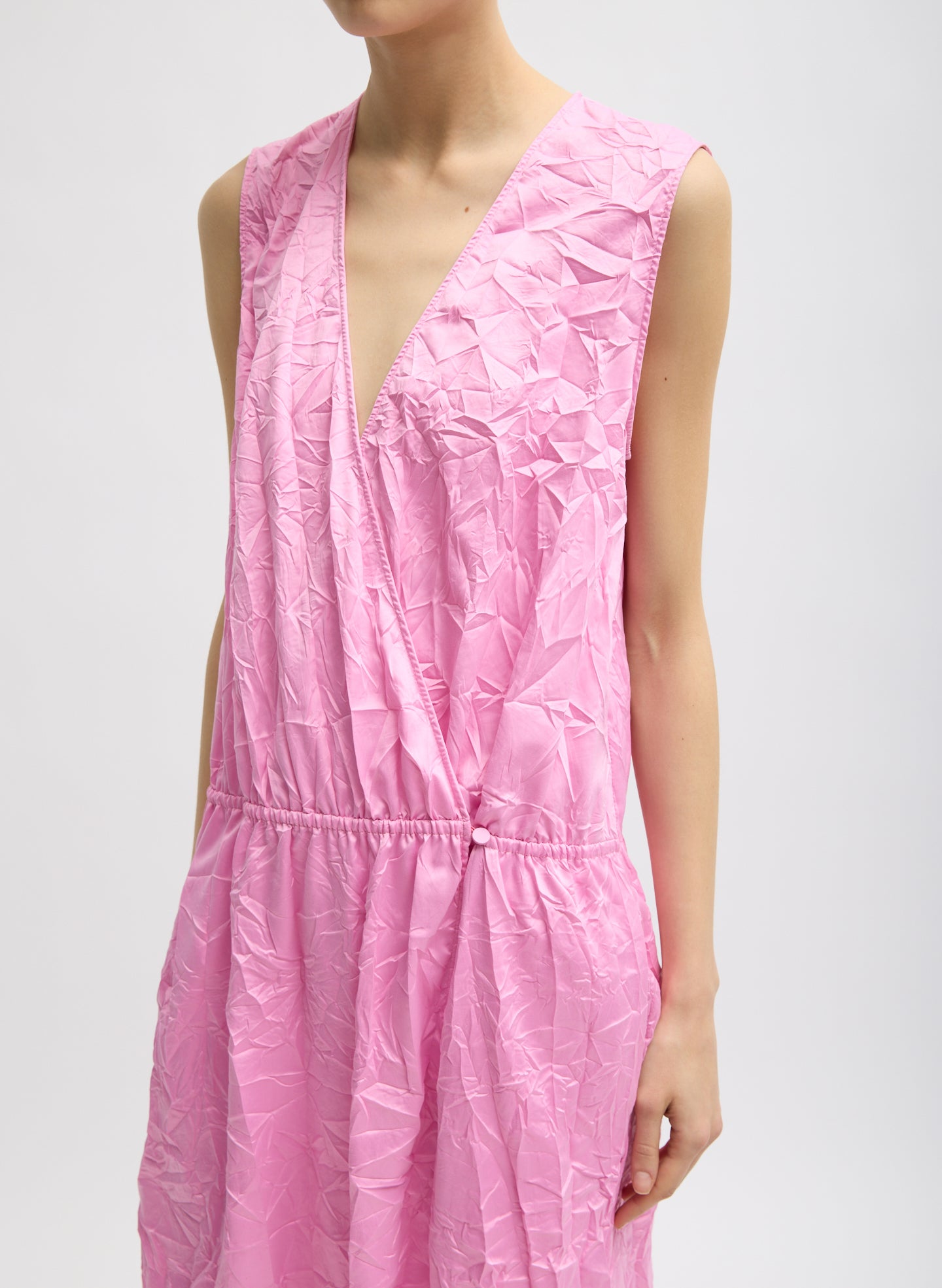 Tech Crush Wrap Dress Tibi Official Tech Crush Wrap Dress Tibi Official