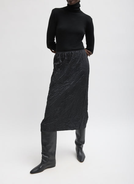 ◆BOCBOK◆ TULIP SKIRT (GLOSSY BLACK) ◇BOCBOK◇ TULIP SKIRT (GLOSSY BLACK) Tulip Skirt Black
