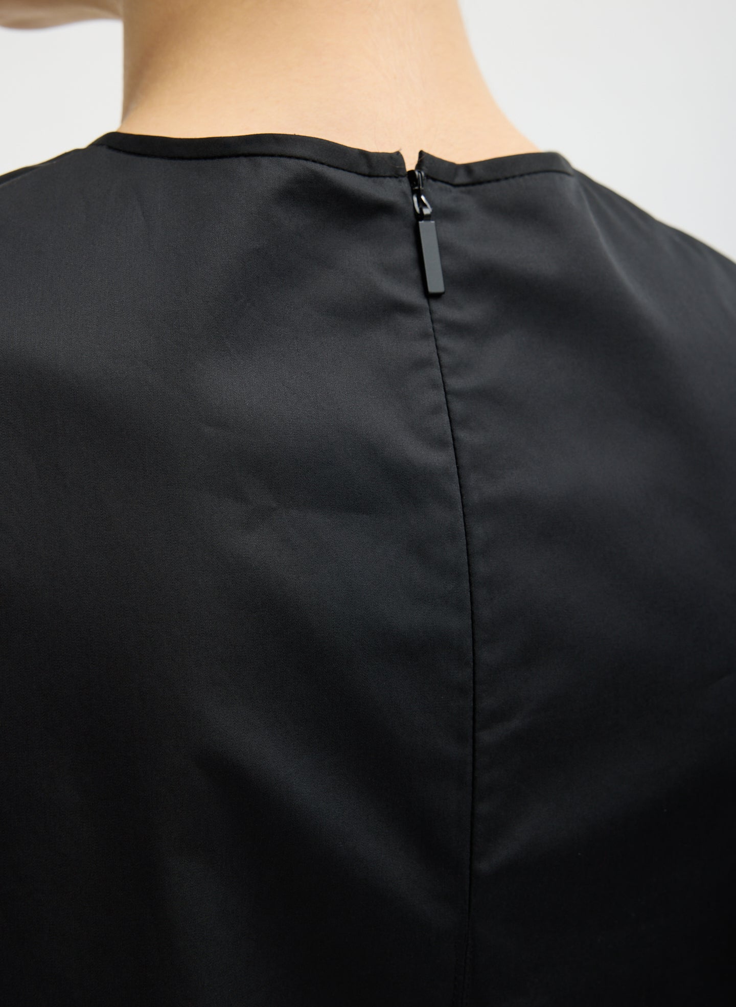 Eco Poplin Side Drape Top – Tibi Official