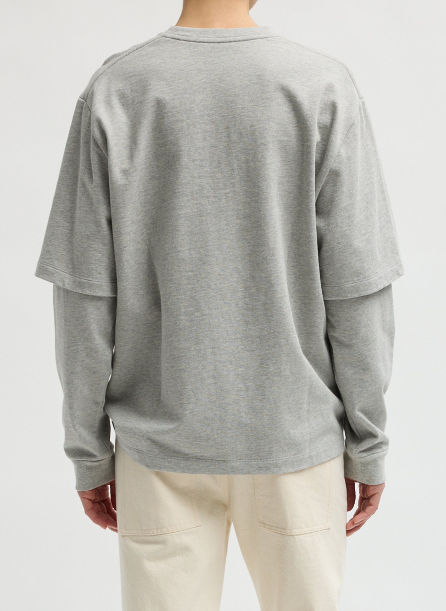 Perfect Unisex Double Layer Long Sleeve T-Shirt – Tibi Official
