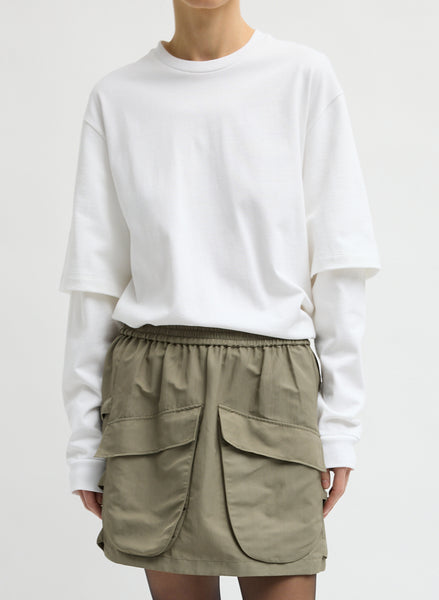 Perfect Unisex Double Layer Long Sleeve T-Shirt – Tibi Official