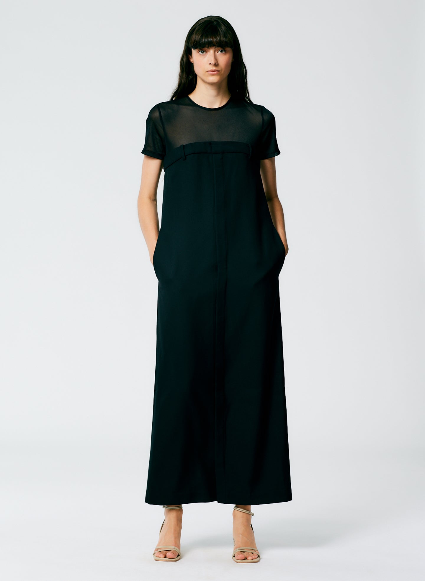 Salopette Long Dress - Black-1