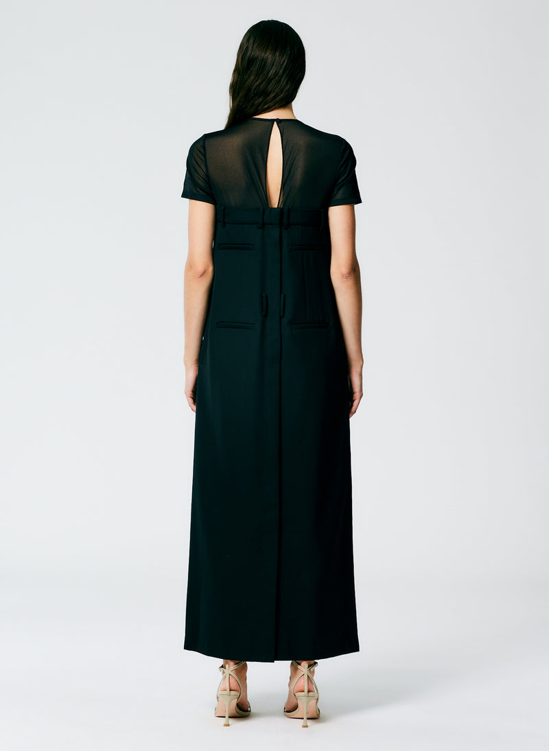 Salopette Long Dress Black-3