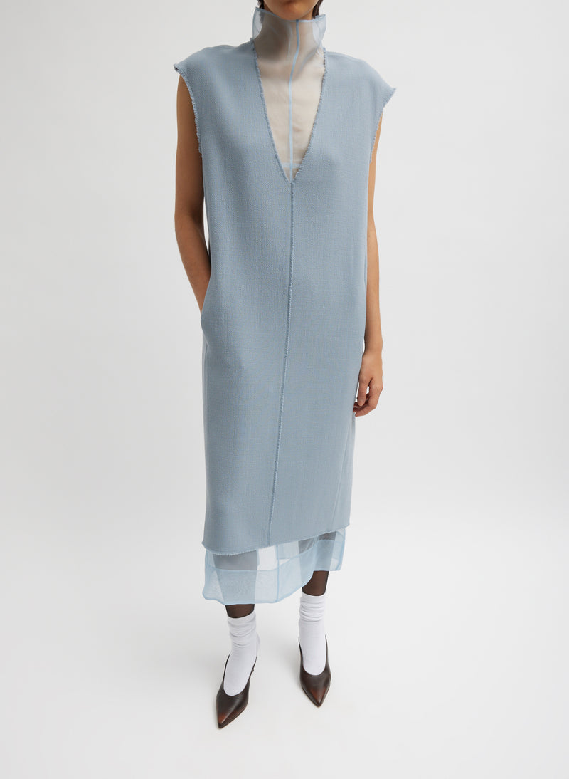 Tibi Dress | Purple/Red Floral Organza