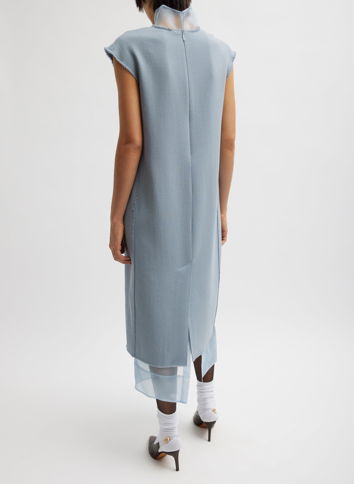 tibi starch cotton organza dress Starch Cotton Organza Dress