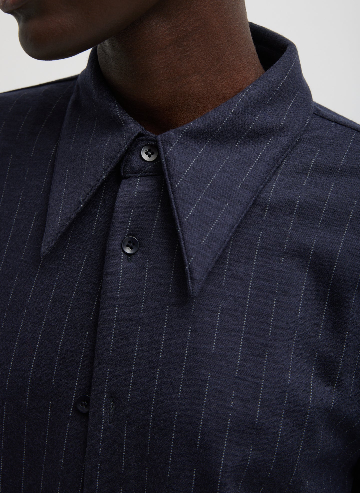 Newton Stripe Classic Men's Shirt Tibi Official Newton Stripe Classic Men's Shirt Tibi Official