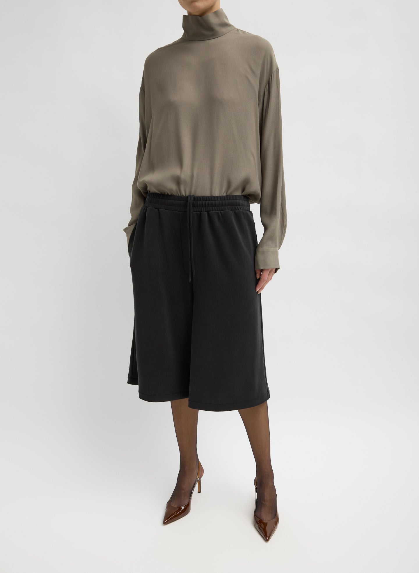 Feather Weight Viscose Neoprene Relaxed Short