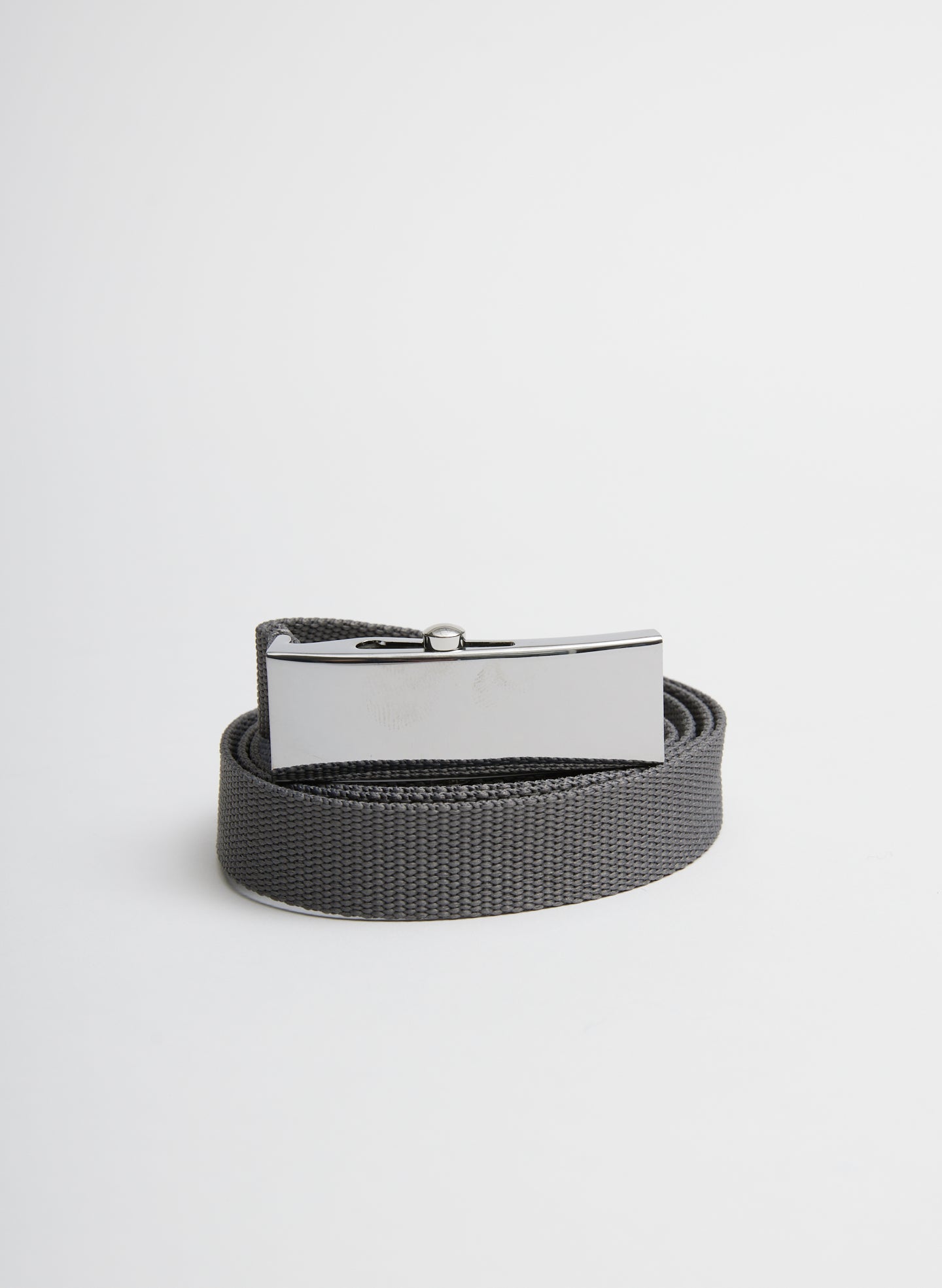 Tobian Webbing Belt - Grey-1