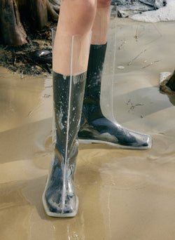 Mookie Rain Boot Clear-1