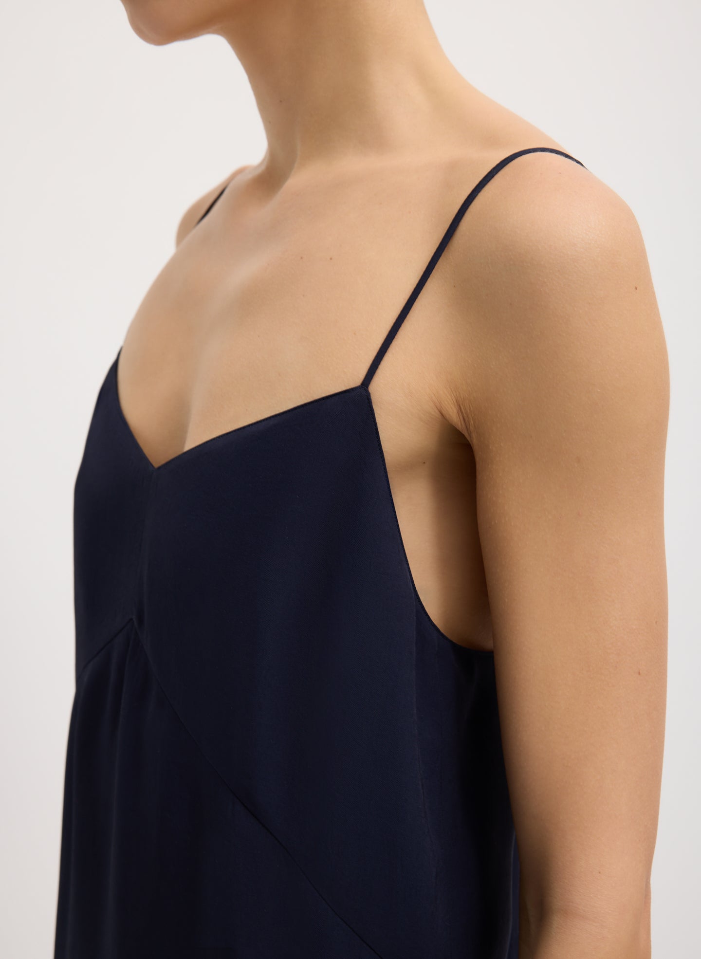 navy blue lace slip dress Chasing Unicorns