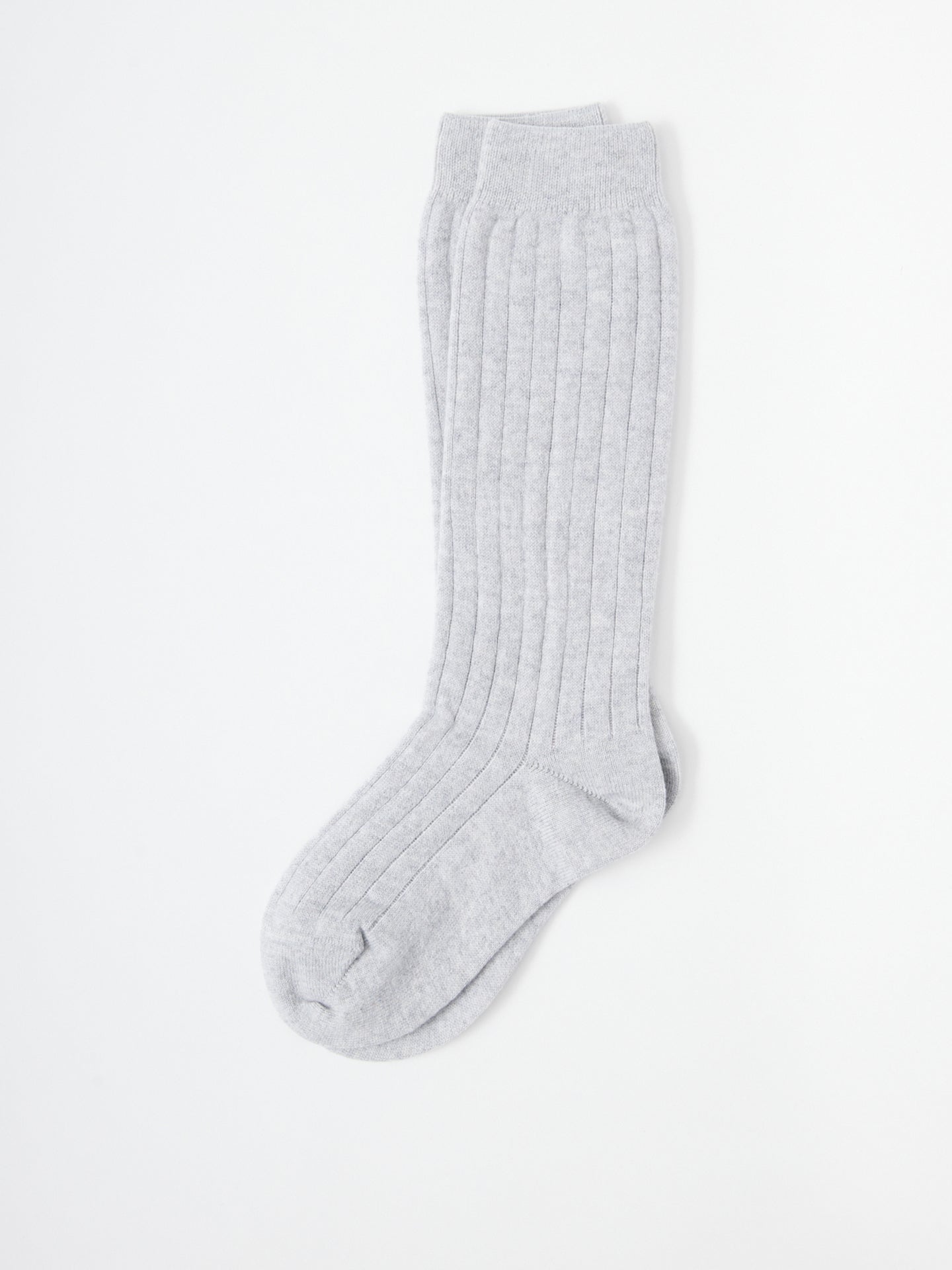 Cashmere Socks - Light Heather Grey-1