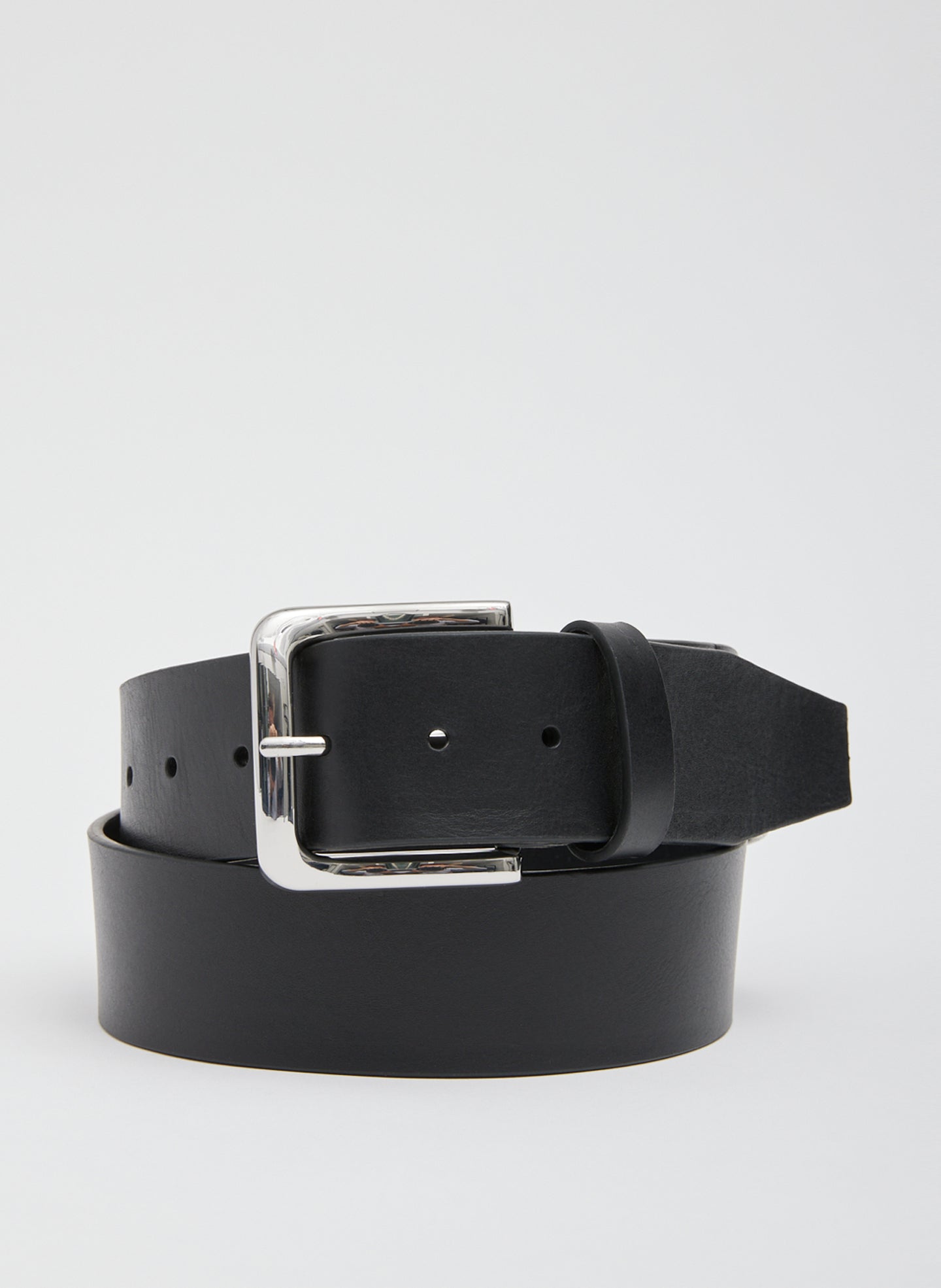 Arthur Leather Belt - Black-1