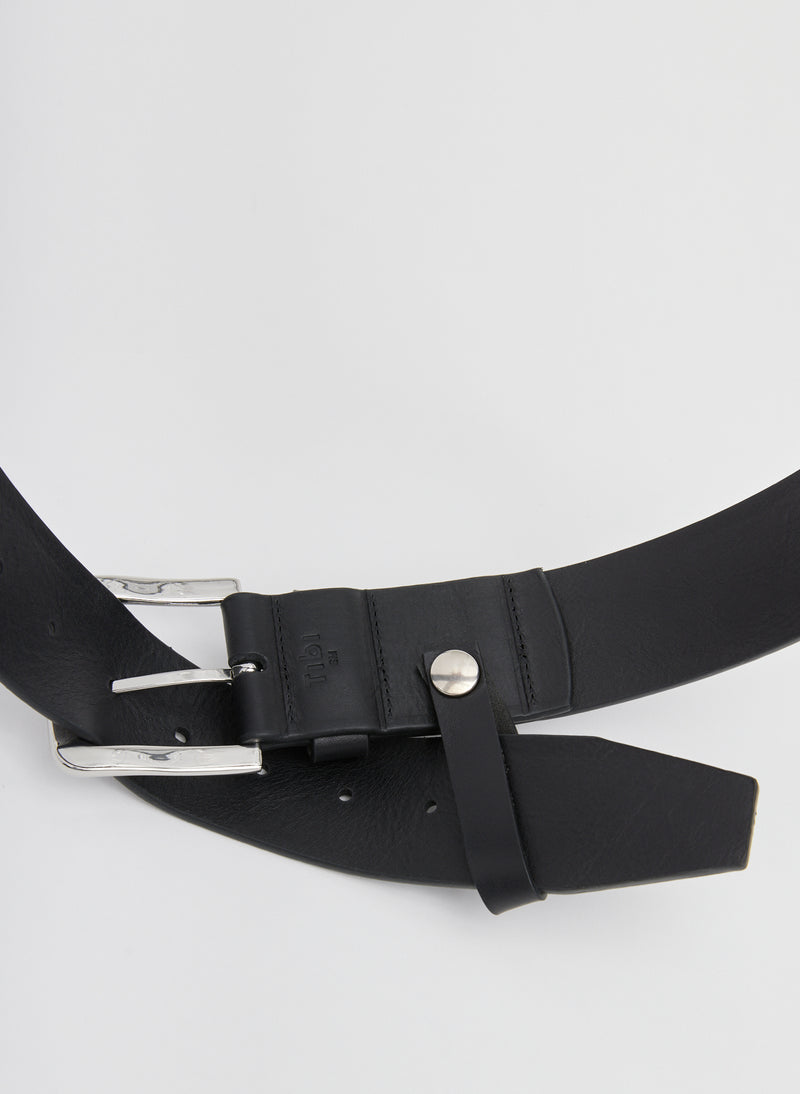 Arthur Leather Belt Black-4