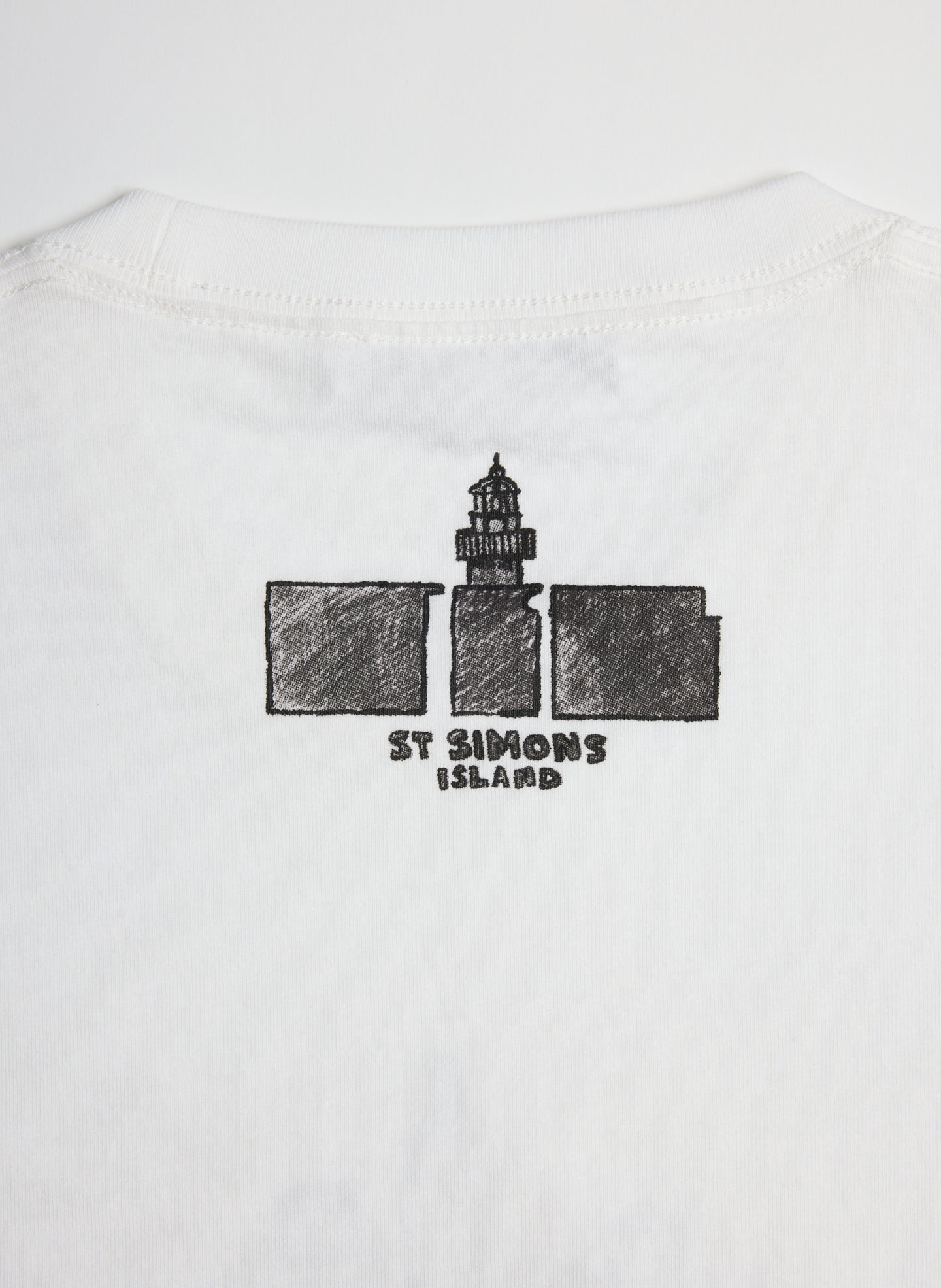 Tibi Creative Lab Pier T-Shirt - detail shot