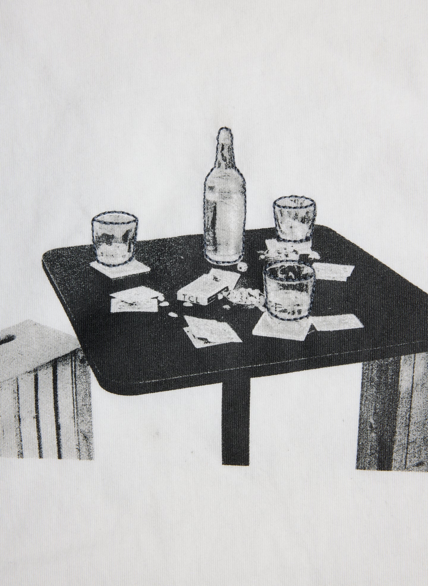 Tibi Creative Lab Pier T-Shirt - detail shot