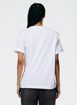 Tie T-Shirt White-3