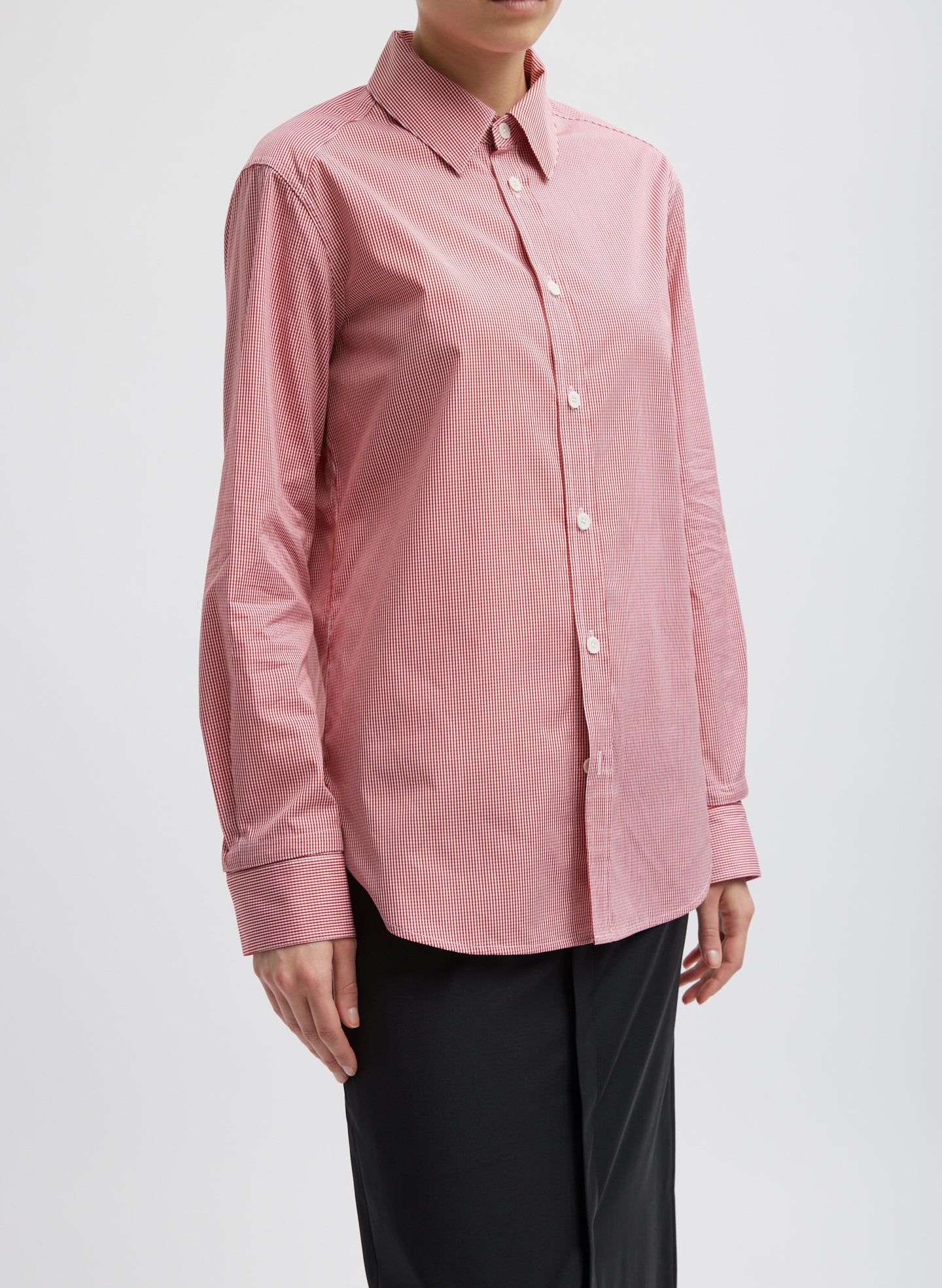 Tibi Orchid Light Pink Wrap Collared Shirt Button Up Twill Midi Dress factory Size 4