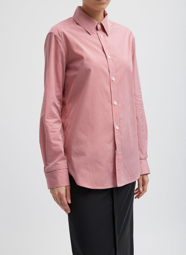 TIBI | L/S CHECK SHIRT [USED]