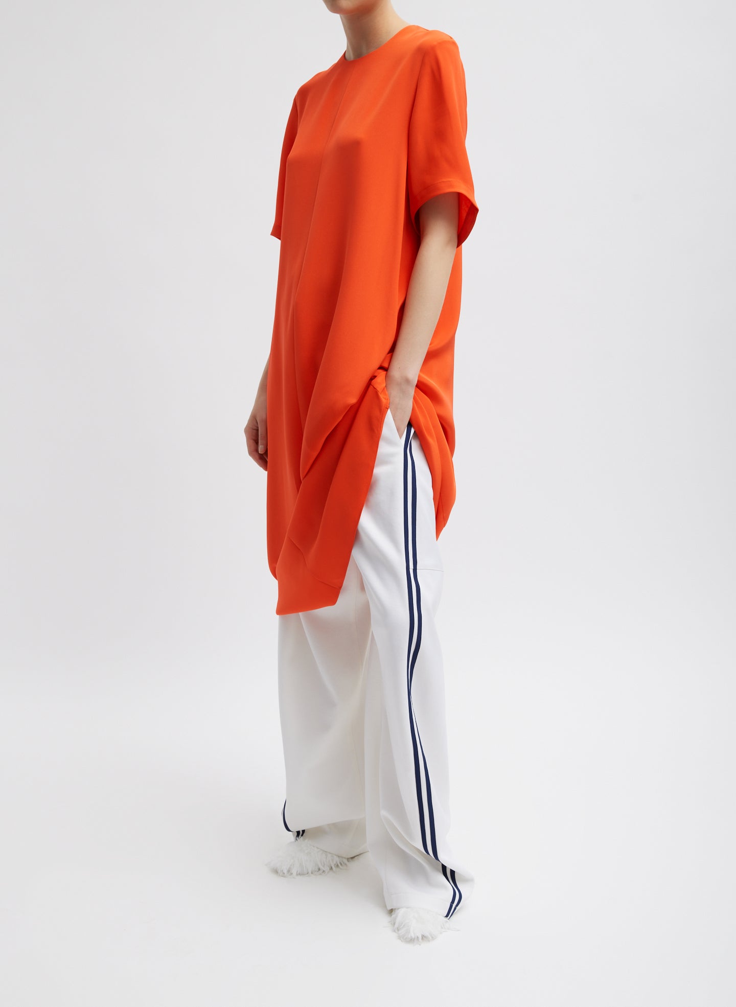 4-Ply Silk T-Shirt Dress 4-Ply Silk T-Shirt Dress