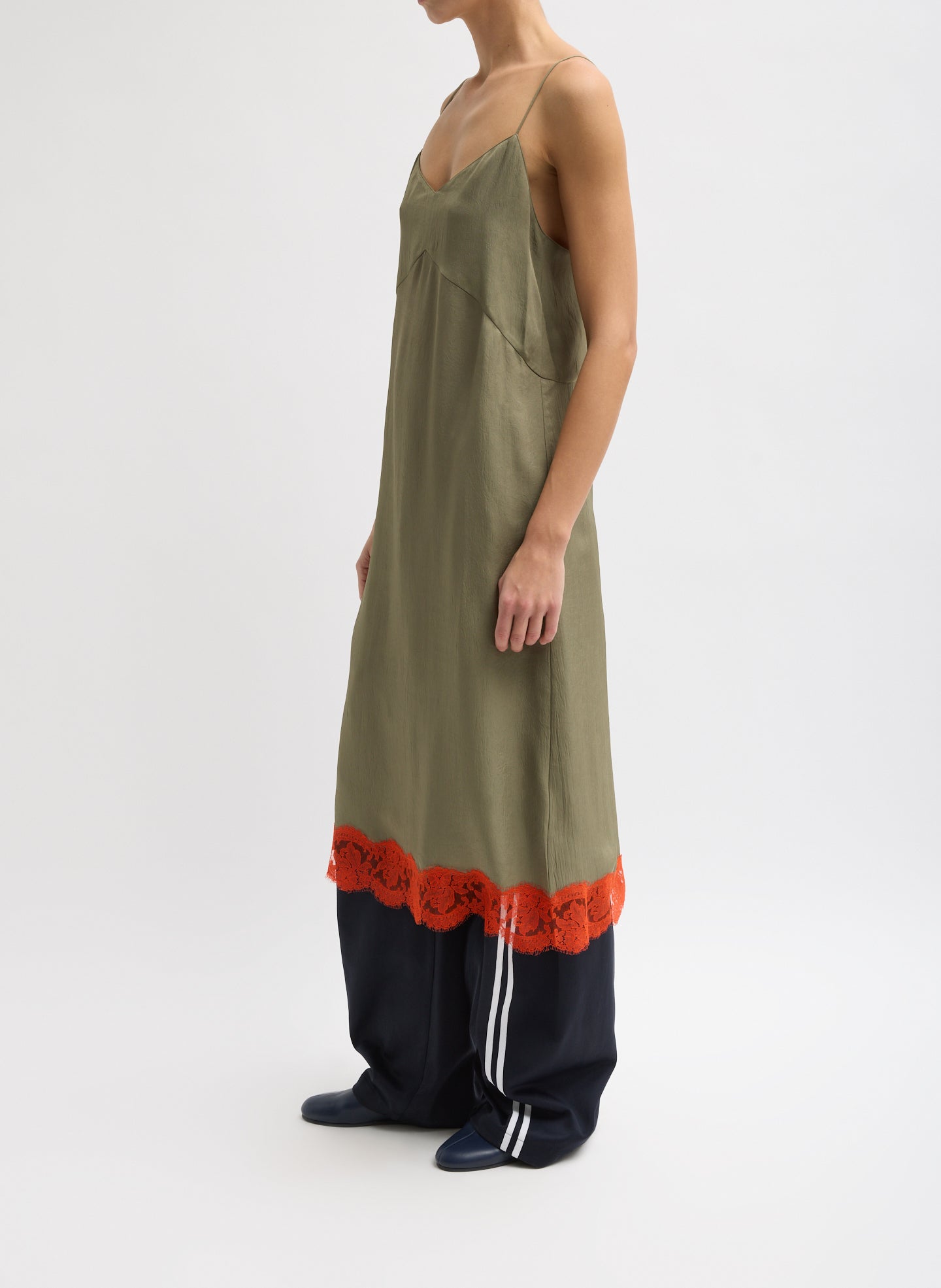 Lace Applique Slip Dress Lace Applique Slip Dress