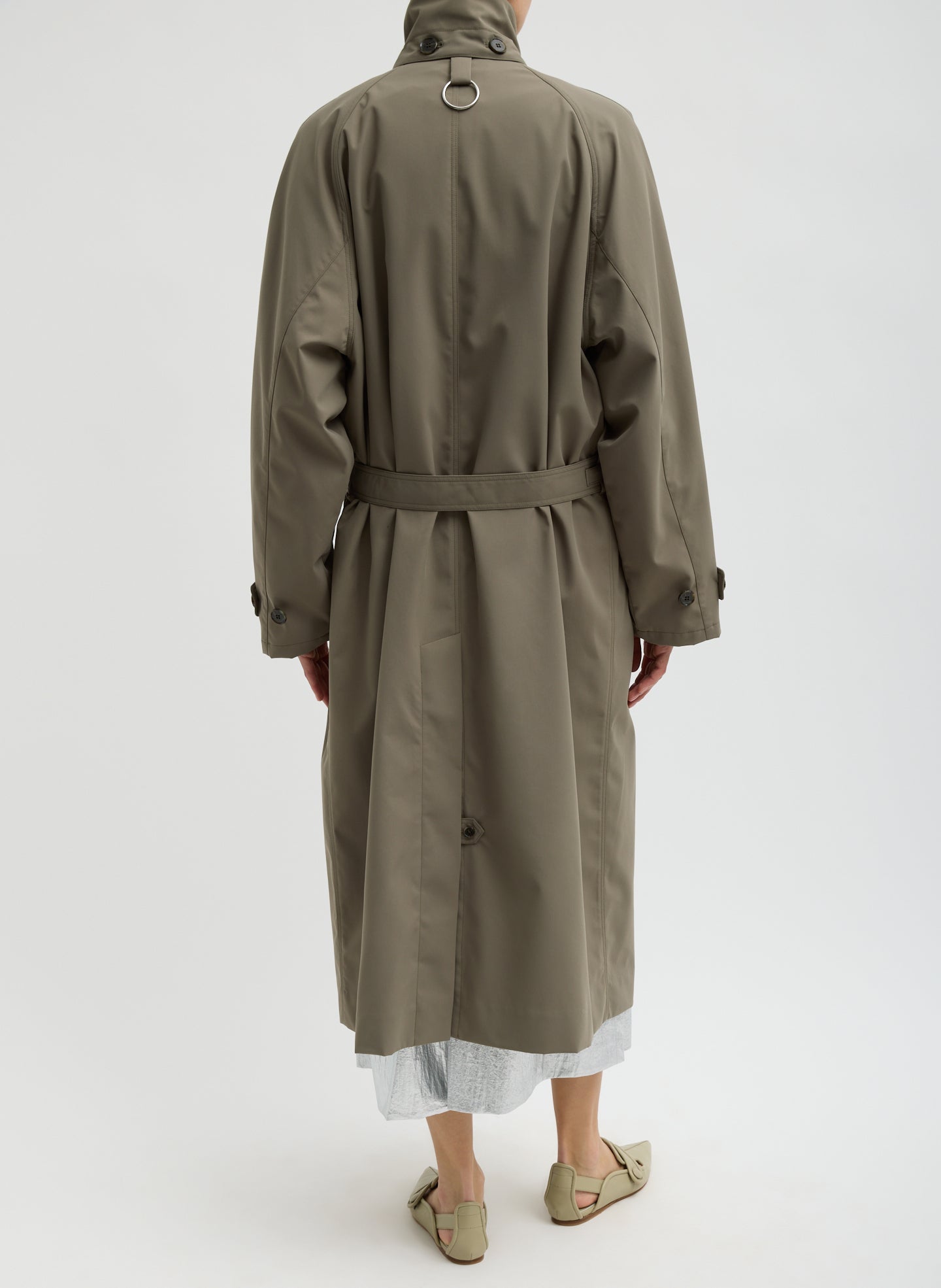 Double Collar Frank Trench – Tibi Official