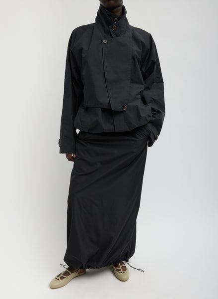 Italian Sporty Nylon Maxi Anorak Skirt – Tibi Official