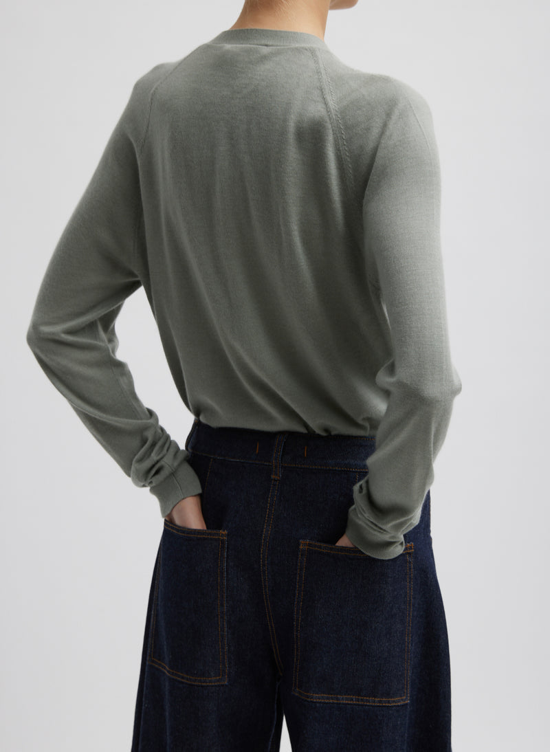Cashmere Silk Blend Embroidered Cardigan main image 1
